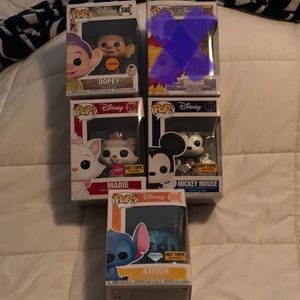 Funko pops set of 4